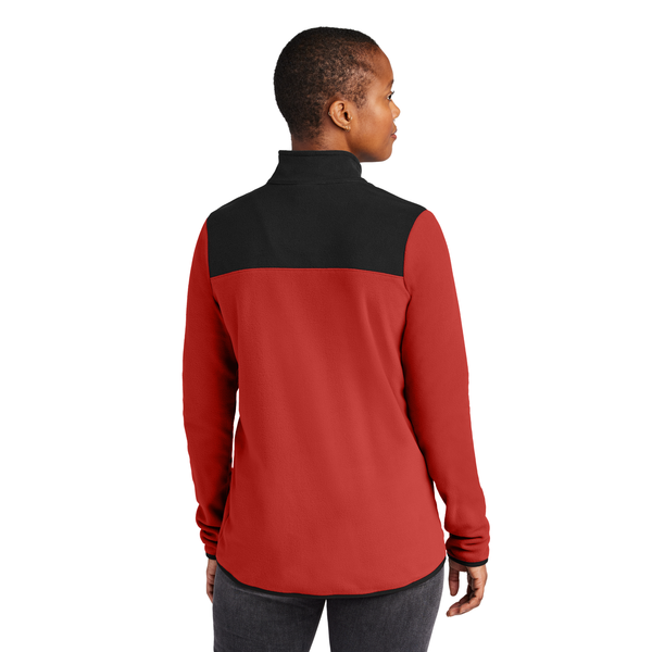 The North Face® Glacier Recycled Polyester 1/4-Zip Ladies' Fleece