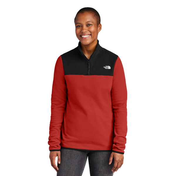 The North Face® Glacier Recycled Polyester 1/4-Zip Ladies' Fleece