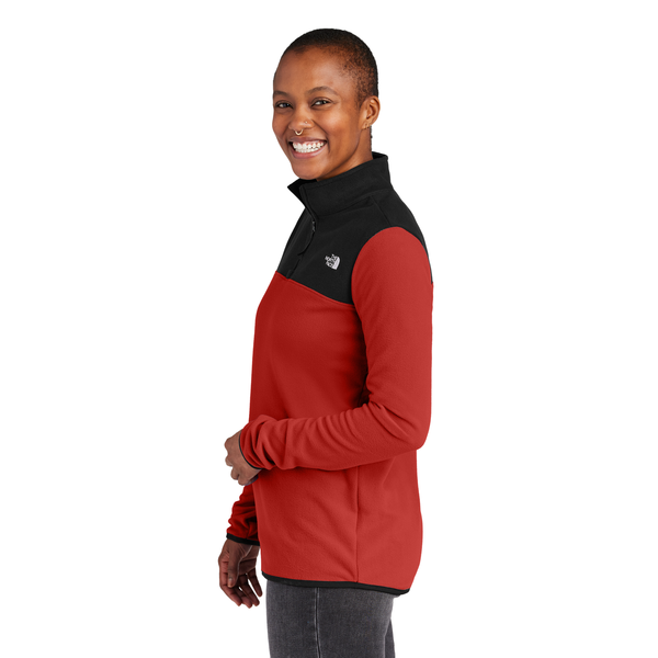 The North Face® Glacier Recycled Polyester 1/4-Zip Ladies' Fleece