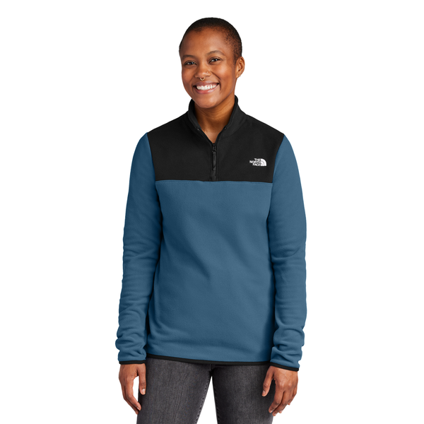 The North Face® Glacier Recycled Polyester 1/4-Zip Ladies' Fleece