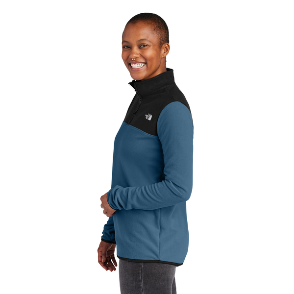 The North Face® Glacier Recycled Polyester 1/4-Zip Ladies' Fleece