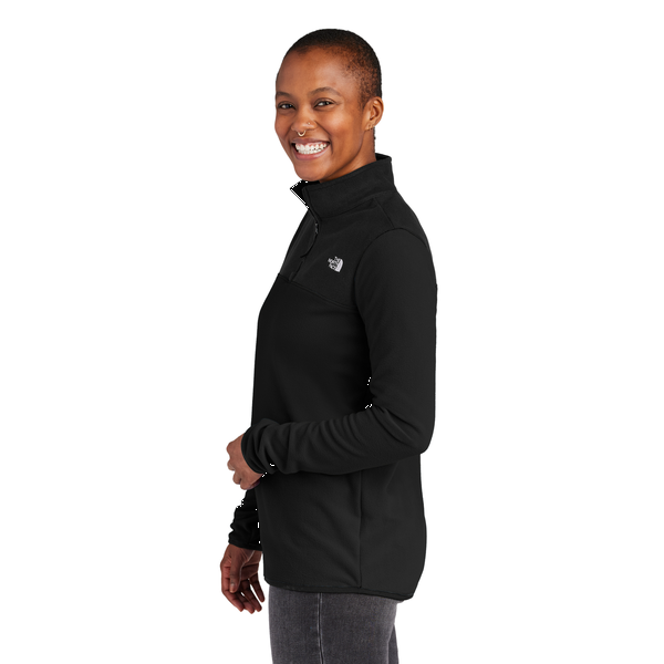 The North Face® Glacier Recycled Polyester 1/4-Zip Ladies' Fleece