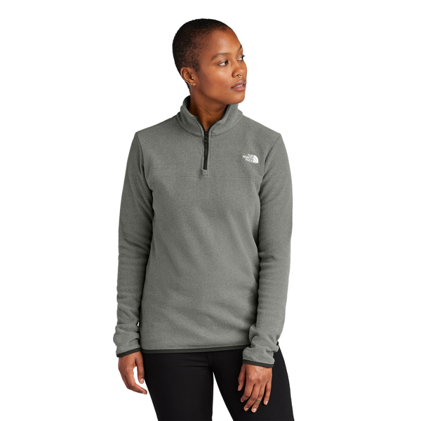 The North Face® Glacier Recycled Polyester 1/4-Zip Ladies' Fleece
