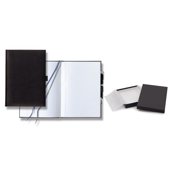 Tucson Grande White Pg Lined w/Pen, Loop & Gift Box