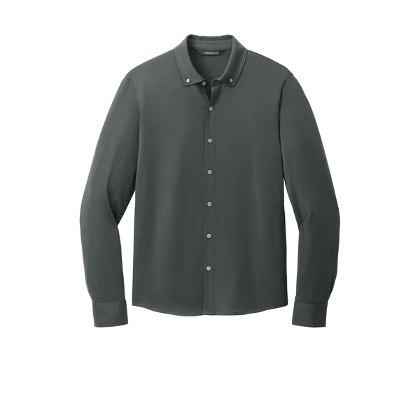 MERCER+METTLE™ Stretch Poly/Spandex Jersey Long Sleeve Men's Shirt