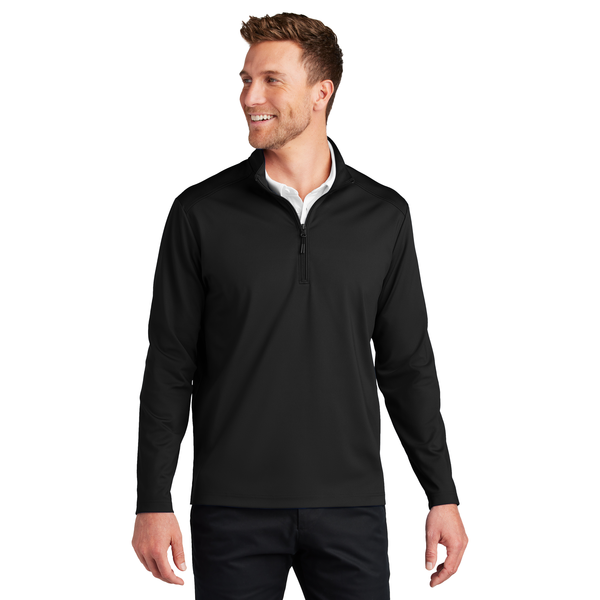 Port Authority® C-FREE® Recycled Poly/Spandex Double Knit Men's 1/4 Zip