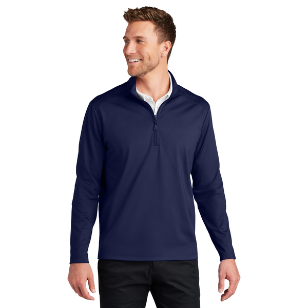Port Authority® C-FREE® Recycled Poly/Spandex Double Knit Men's 1/4 Zip