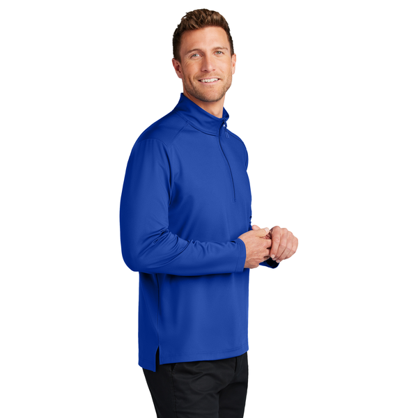 Port Authority® C-FREE® Recycled Poly/Spandex Double Knit Men's 1/4 Zip