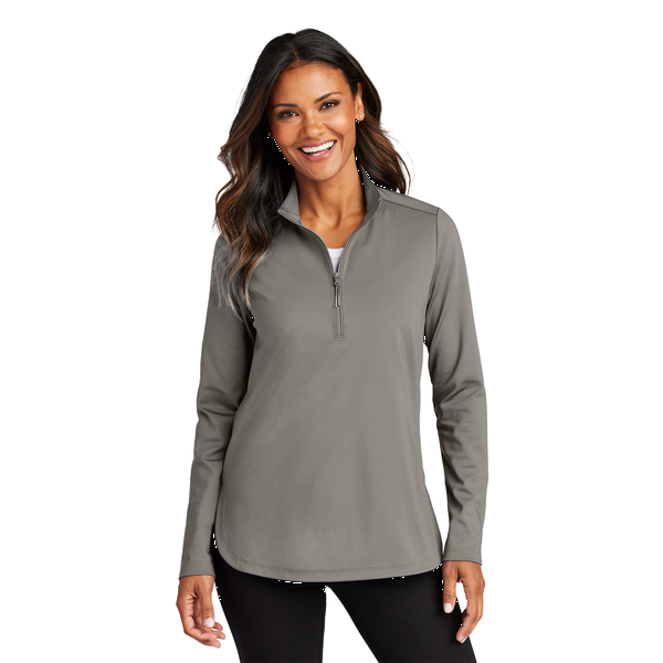 Port Authority® C-FREE® Recycled Poly/Spandex Double Knit Ladies' 1/4 Zip
