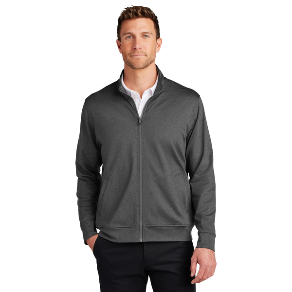 Port Authority® C-FREE® Recycled Poly/Spandex Double Knit Men's Full Zip