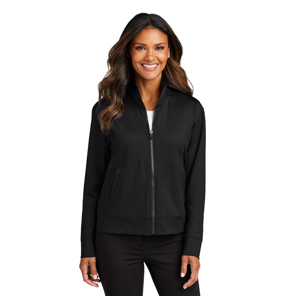 Port Authority® C-FREE® Recycled Poly/Spandex Double Knit Ladies' Full Zip