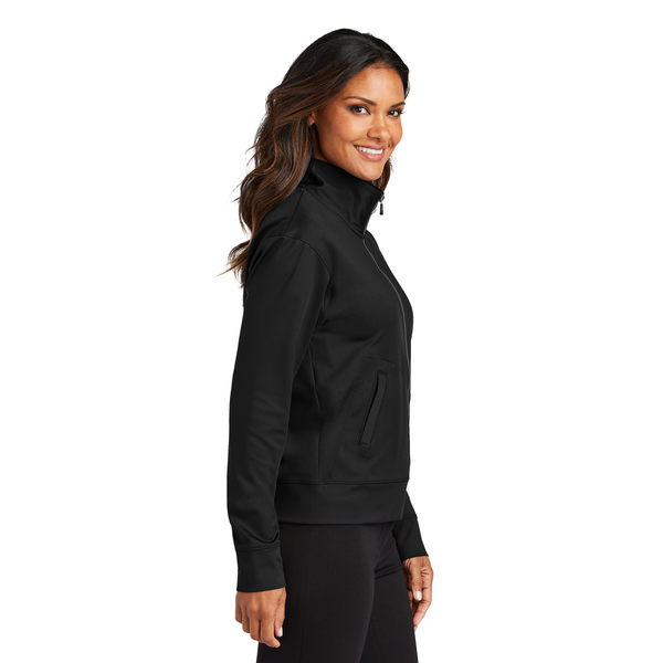 Port Authority® C-FREE® Recycled Poly/Spandex Double Knit Ladies' Full Zip