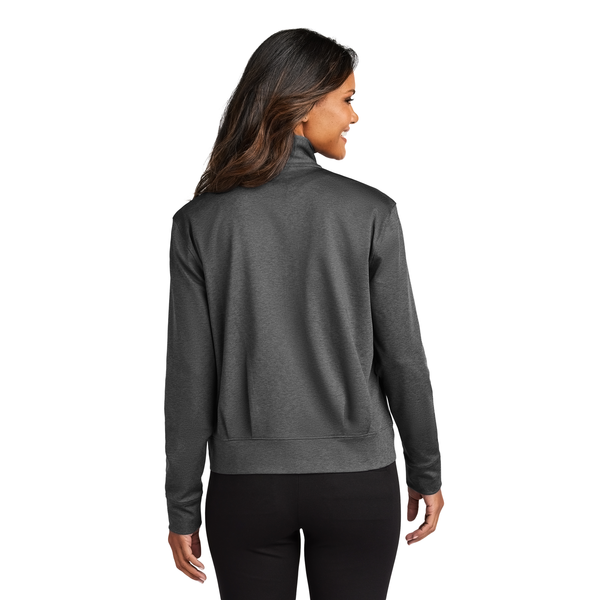 Port Authority® C-FREE® Recycled Poly/Spandex Double Knit Ladies' Full Zip