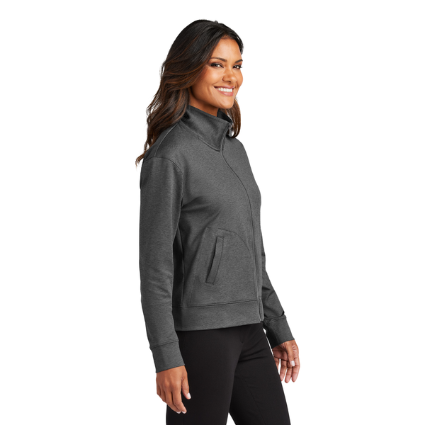 Port Authority® C-FREE® Recycled Poly/Spandex Double Knit Ladies' Full Zip