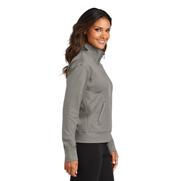 Port Authority® C-FREE® Recycled Poly/Spandex Double Knit Ladies' Full Zip