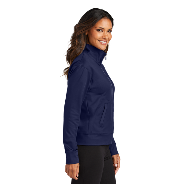 Port Authority® C-FREE® Recycled Poly/Spandex Double Knit Ladies' Full Zip