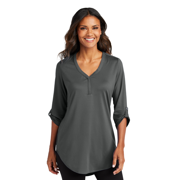 Port Authority® City Stretch Poly/Spandex 3/4-Sleeve Ladies' Tunic