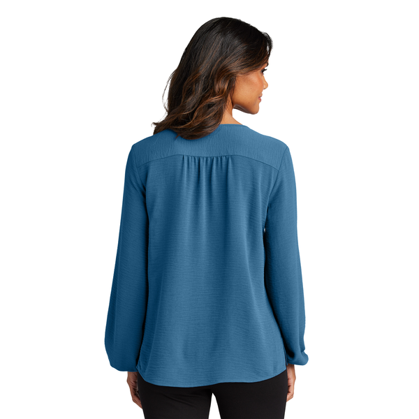 Port Authority® Textured Crepe Ladies' Blouse