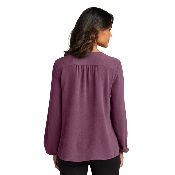Port Authority® Textured Crepe Ladies' Blouse