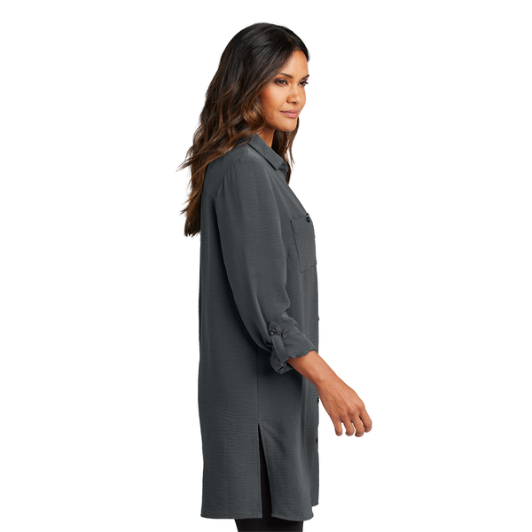 Port Authority® Textured Crepe Ladies' Long Tunic