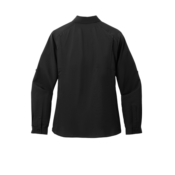 Port Authority® Long Sleeve Polyester Poplin UV Daybreak Ladies' Shirt