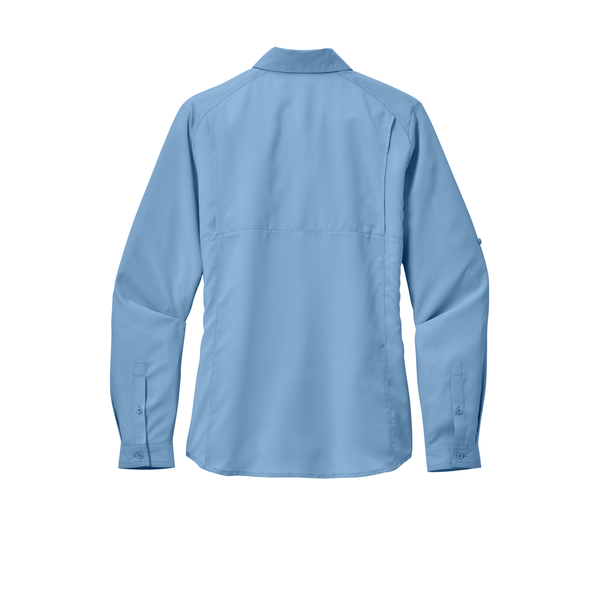 Port Authority® Long Sleeve Polyester Poplin UV Daybreak Ladies' Shirt