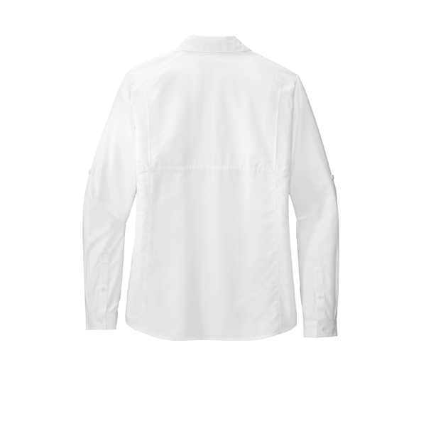 Port Authority® Long Sleeve Polyester Poplin UV Daybreak Ladies' Shirt