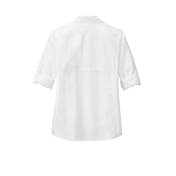 Port Authority® Long Sleeve Polyester Poplin UV Daybreak Ladies' Shirt
