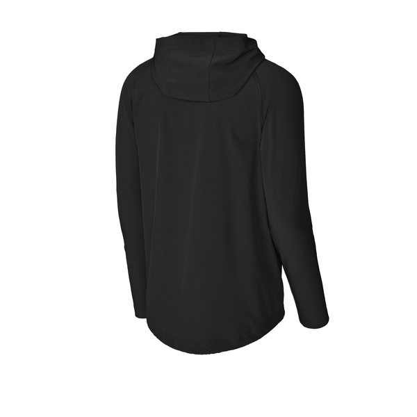 Sport-Tek® Repeat 1/2 Zip Long Sleeve Poly/Spandex Hooded Men's Jacket