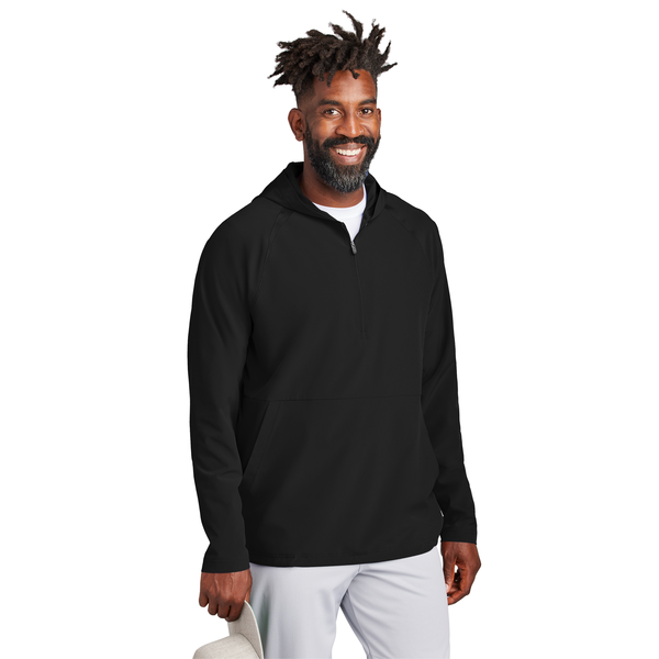 Sport-Tek® Repeat 1/2 Zip Long Sleeve Poly/Spandex Hooded Men's Jacket