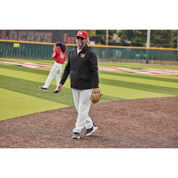 Sport-Tek® Repeat 1/2 Zip Long Sleeve Poly/Spandex Hooded Men's Jacket