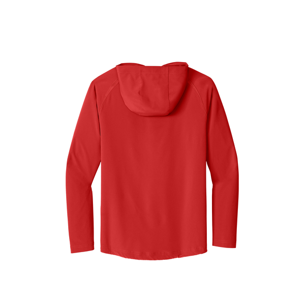 Sport-Tek® Repeat 1/2 Zip Long Sleeve Poly/Spandex Hooded Men's Jacket