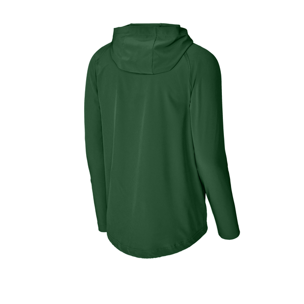 Sport-Tek® Repeat 1/2 Zip Long Sleeve Poly/Spandex Hooded Men's Jacket