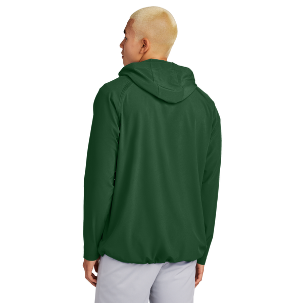 Sport-Tek® Repeat 1/2 Zip Long Sleeve Poly/Spandex Hooded Men's Jacket