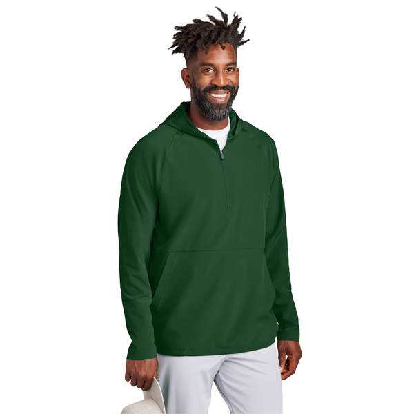 Sport-Tek® Repeat 1/2 Zip Long Sleeve Poly/Spandex Hooded Men's Jacket