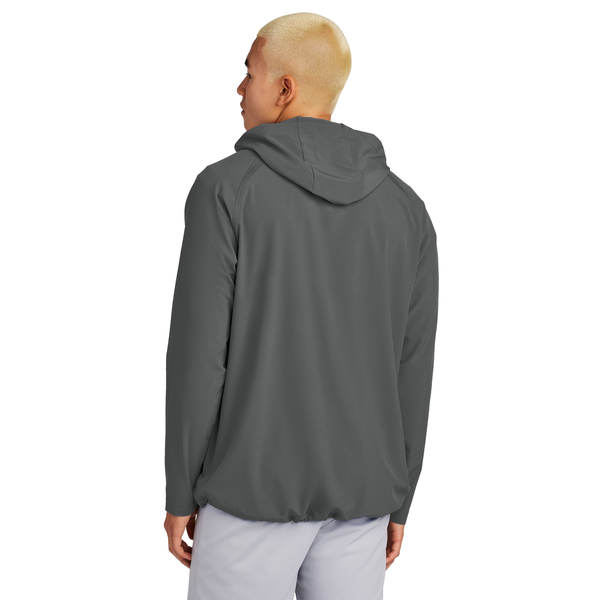 Sport-Tek® Repeat 1/2 Zip Long Sleeve Poly/Spandex Hooded Men's Jacket