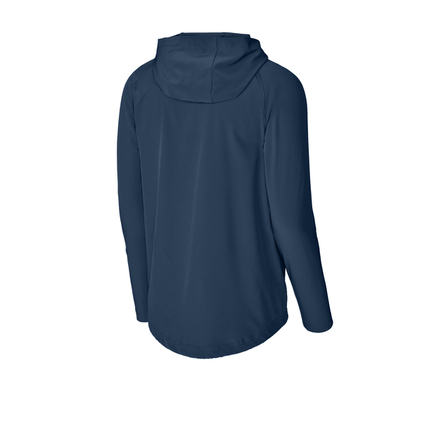Sport-Tek® Repeat 1/2 Zip Long Sleeve Poly/Spandex Hooded Men's Jacket
