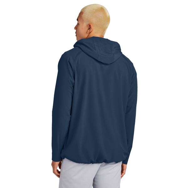 Sport-Tek® Repeat 1/2 Zip Long Sleeve Poly/Spandex Hooded Men's Jacket