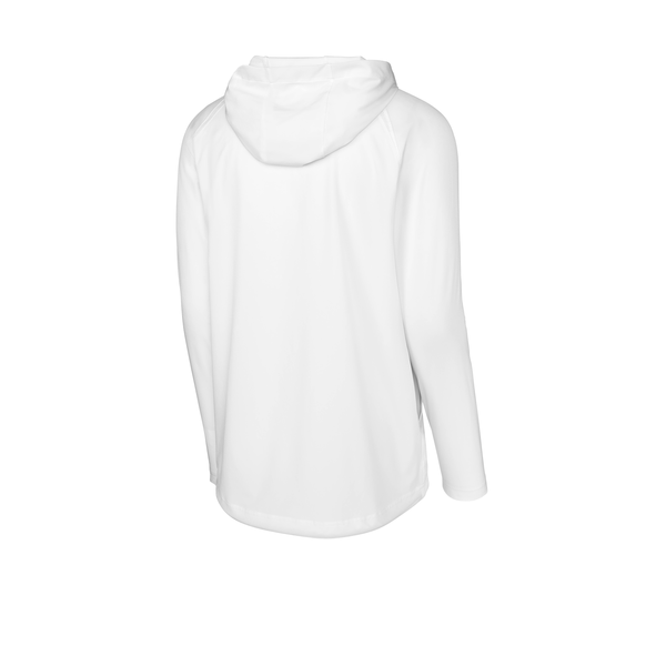 Sport-Tek® Repeat 1/2 Zip Long Sleeve Poly/Spandex Hooded Men's Jacket