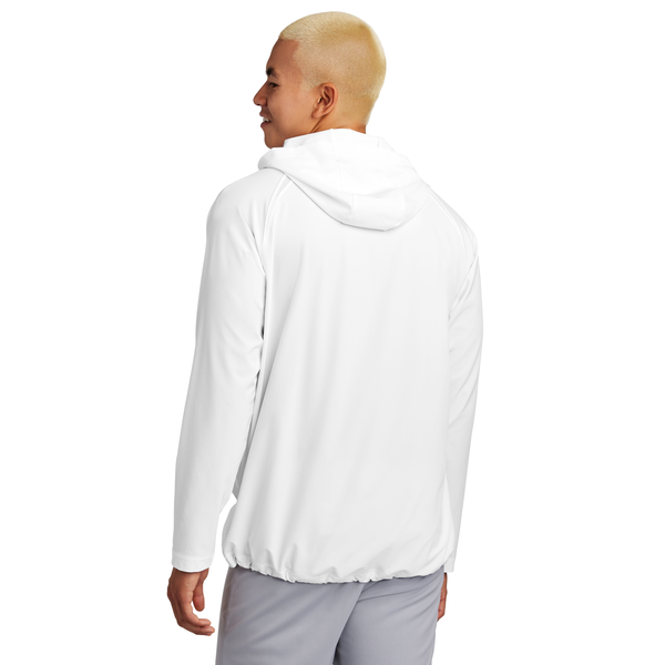 Sport-Tek® Repeat 1/2 Zip Long Sleeve Poly/Spandex Hooded Men's Jacket