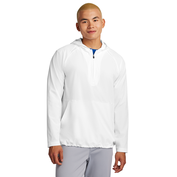 Sport-Tek® Repeat 1/2 Zip Long Sleeve Poly/Spandex Hooded Men's Jacket