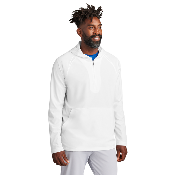 Sport-Tek® Repeat 1/2 Zip Long Sleeve Poly/Spandex Hooded Men's Jacket