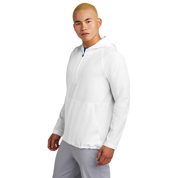 Sport-Tek® Repeat 1/2 Zip Long Sleeve Poly/Spandex Hooded Men's Jacket