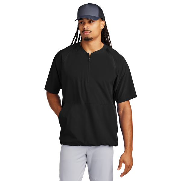 Sport-Tek® Repeat 1/2 Zip Short Sleeve Poly/Spandex Men's Jacket