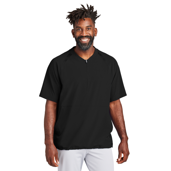 Sport-Tek® Repeat 1/2 Zip Short Sleeve Poly/Spandex Men's Jacket