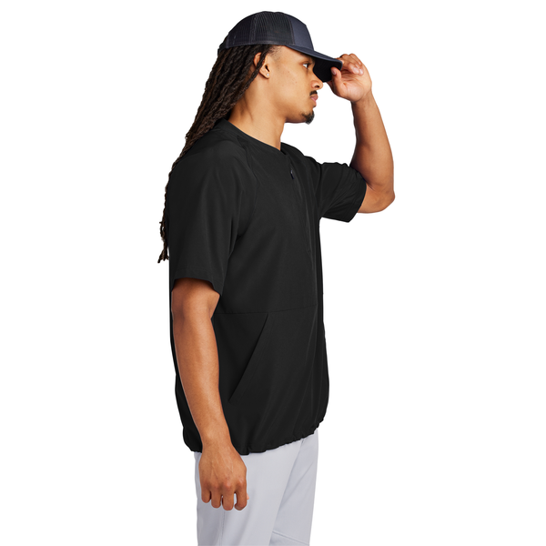 Sport-Tek® Repeat 1/2 Zip Short Sleeve Poly/Spandex Men's Jacket