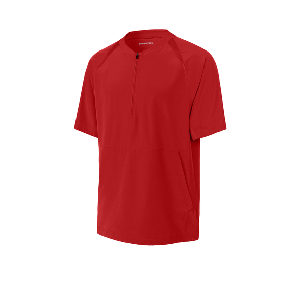 Sport-Tek® Repeat 1/2 Zip Short Sleeve Poly/Spandex Men's Jacket