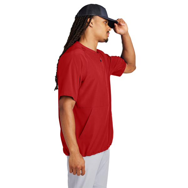 Sport-Tek® Repeat 1/2 Zip Short Sleeve Poly/Spandex Men's Jacket