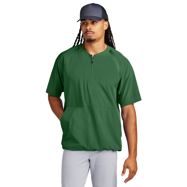 Sport-Tek® Repeat 1/2 Zip Short Sleeve Poly/Spandex Men's Jacket