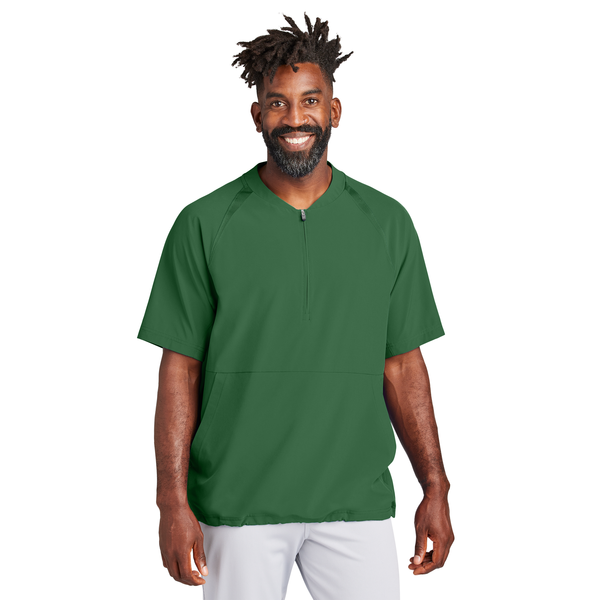 Sport-Tek® Repeat 1/2 Zip Short Sleeve Poly/Spandex Men's Jacket